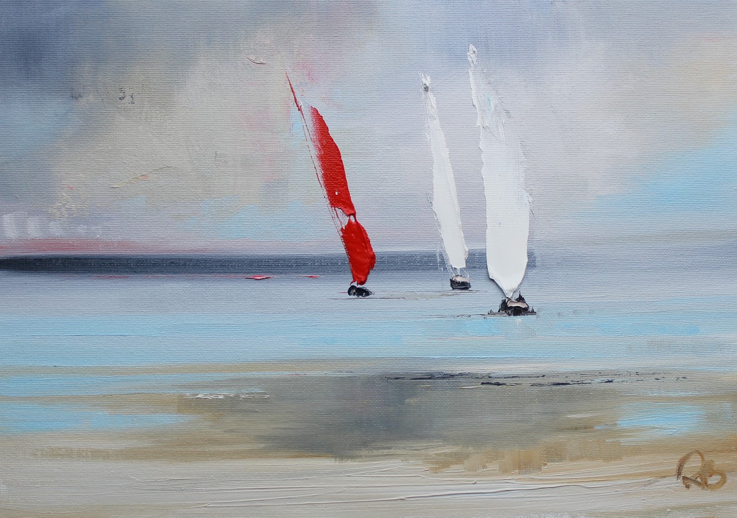 'Simply Sailing' by artist Rosanne Barr